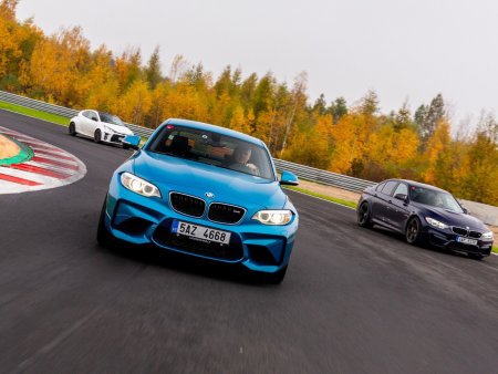 BMW na okruhu Autodrom Most