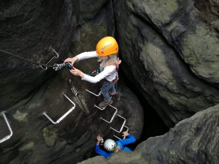 Kurz Via Ferrata České Švýcarsko