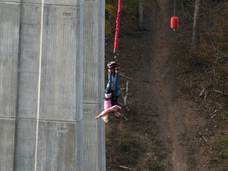 Tandem bungee jumping Chomutov